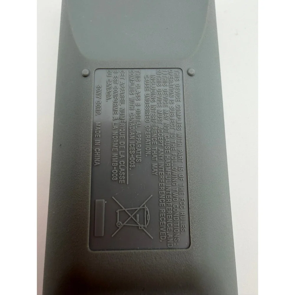 Sony RMT-D175A DVD Player Remote Control Light Gray OEM Replacement
